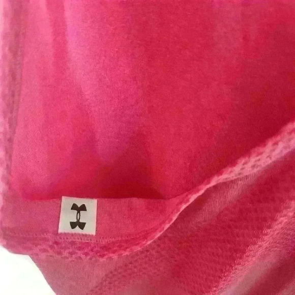 Under armour women's pink racerback tank top size small - Picture 3 of 7
